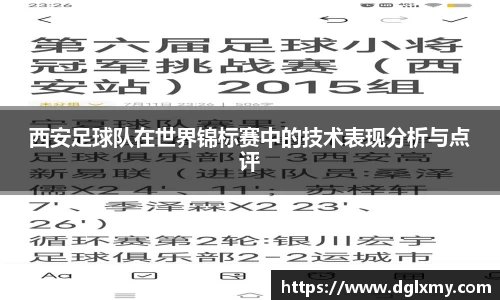 西安足球队在世界锦标赛中的技术表现分析与点评